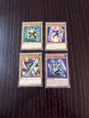 Magnet Warrior Deck Core Yugioh cards, authentic