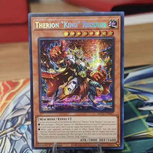 Therion "King" Regulus Yu-Gi-Oh! card