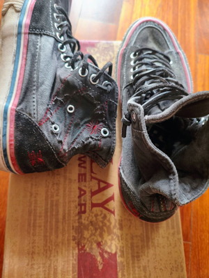 Replay Military Green sneakers καινούργια, vintage style, νούμερο 41