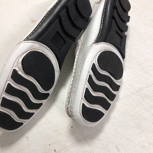 White men's scarpe shoes size 45 like new