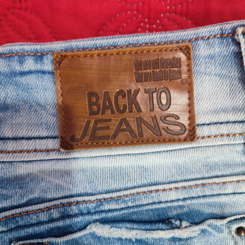 Back2jeans handmade denim shorts like new, size XS