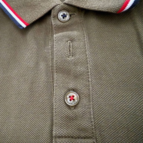 Moncler polo shirt like new, green, size L/XXL