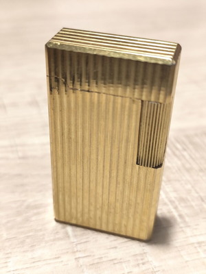 Vintage classic Flaminaire lighter like new with gold-plated body