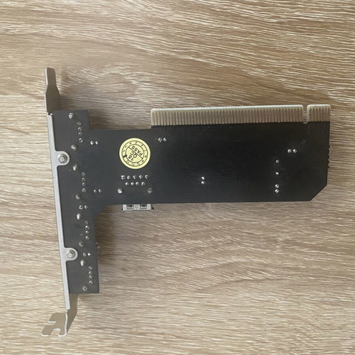 PCI USB 2.0 extension card used, 5 ports