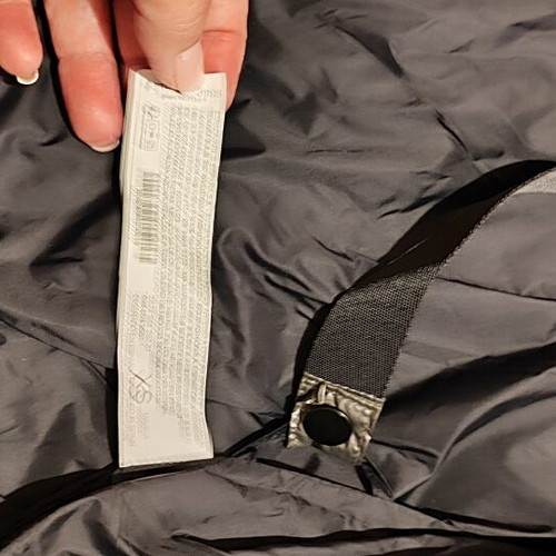 Stradivarius silver jacket used, short with internal stabilizing straps
