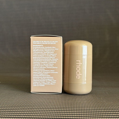 Rhode Pocket Blush Toasted Teddy new unused