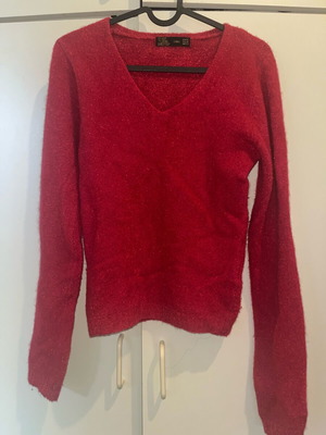 Zara sweater used, red, size M