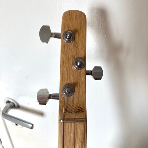 Cigar box guitar used, electroacoustic, Guinness 250 years edition