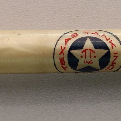 Texas Tank Inc. promotional mechanical pencil used