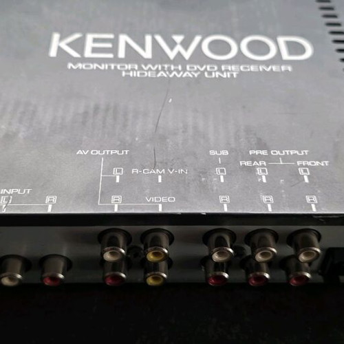 Kenwood Car Audio System Used With TV Tuner