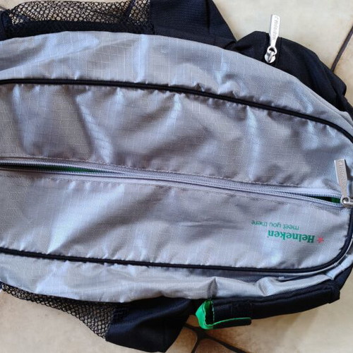 Heineken Sling Bag like new, crossbody with logo
