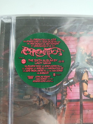 Lady Gaga Chromatica CD καινούργιο 2020 έκδοση USA με 3 επιπλέον κομμάτια