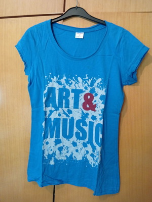 Body Move women's blouse used, blue, size L