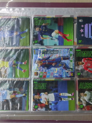Карти Panini от Световното първенство в много добро състояние