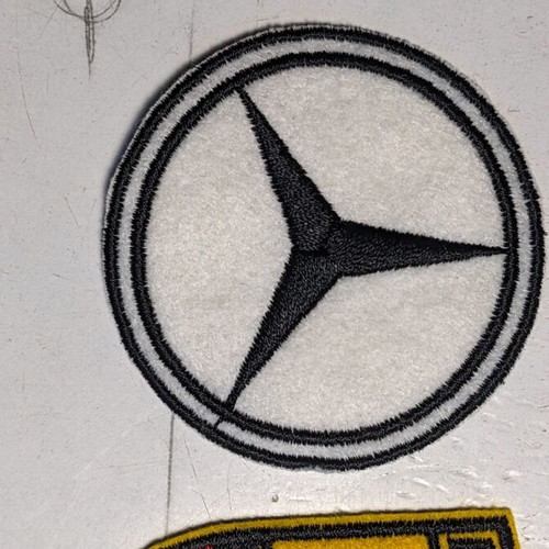 Porsche Bmw Mercedes Benz embroidered badge new