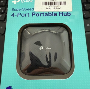 USB 3.0 Hub 4 Θυρών με σύνδεση USB-A - TP-LINK UH400 4-PORT USB3.0 HUB