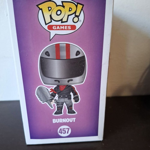 Funko Pop! Games Fortnite 457 Burnout vinyl figure like new