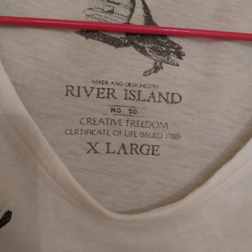 Men's blouse XL white