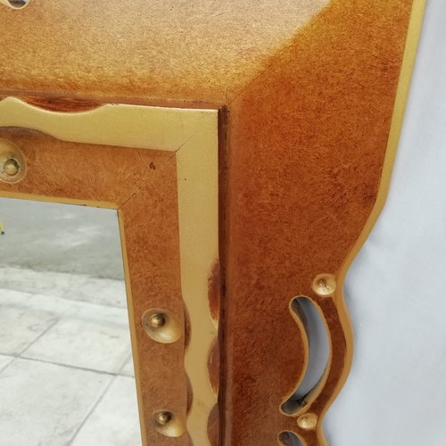 Mirror height 1.60 with carved frame new