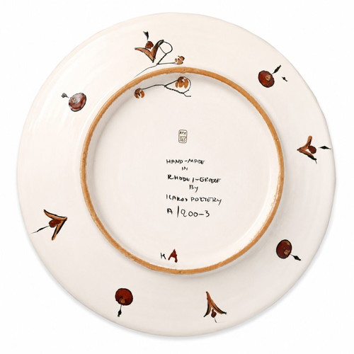 Ikaros Rhodes Decorative Plate φ34 Like New