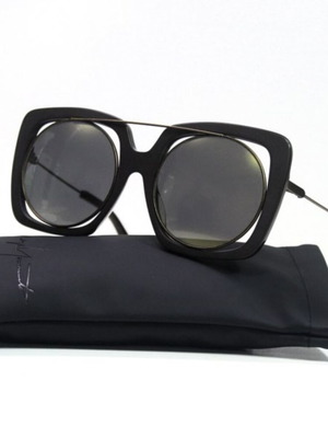 Yohji Yamamoto YY7009 115 sunglasses new, brown and multicolor
