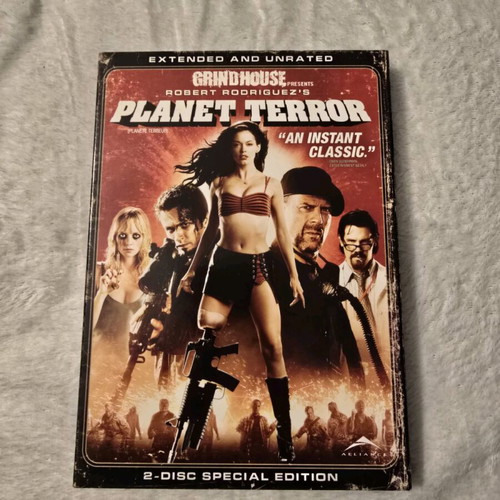 Planet Terror DVD like new with Greek subtitles