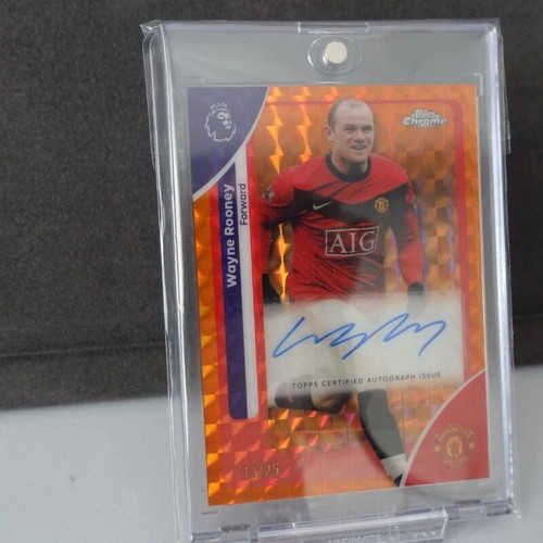 Topps Chrome Premier League 2025-26 Wayne Rooney Manchester United Auto