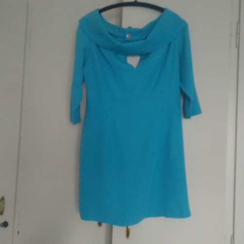 Club KINO dress used, turquoise, size Medium