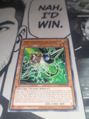 PSY-Framegear Gamma card like new