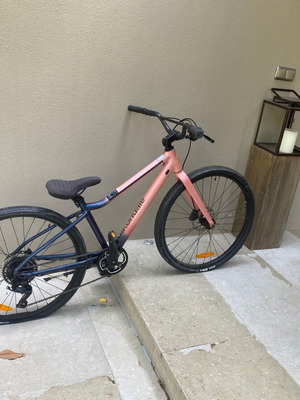 Cannondale Treadwell ποδήλατο πόλης σε ροζ και μπλε, τροχοί 27,5 ιντσών