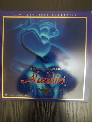 Aladdin Disney Laser Disc like new