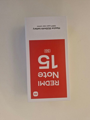 Xiaomi Redmi Note 15 smartphone