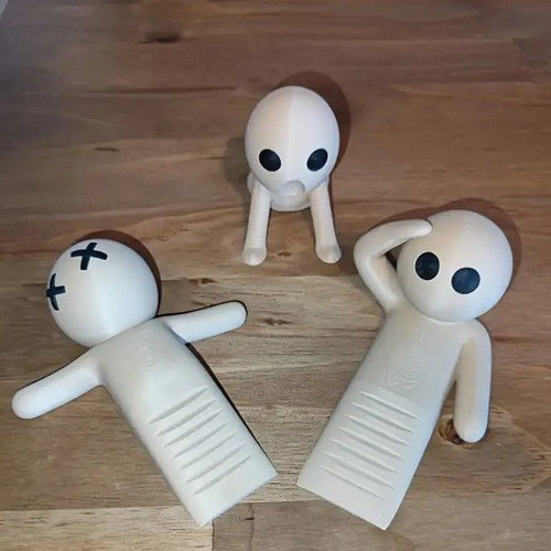 Funny door stoppers new, 3D printed with durable PLA+