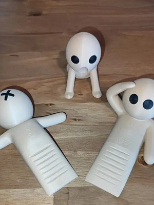 Funny door stoppers new, 3D printed with durable PLA+