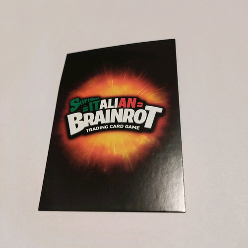 Italian Brainrot collectible card #118 new