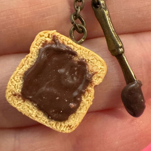 Nutella pendant necklace like new