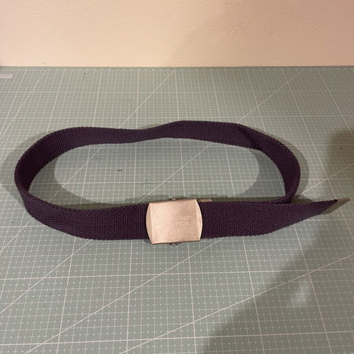 Benetton children's fabric belt like new, purple, 78 cm