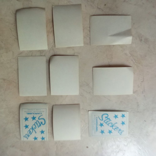 Carousel stickers used, pack
