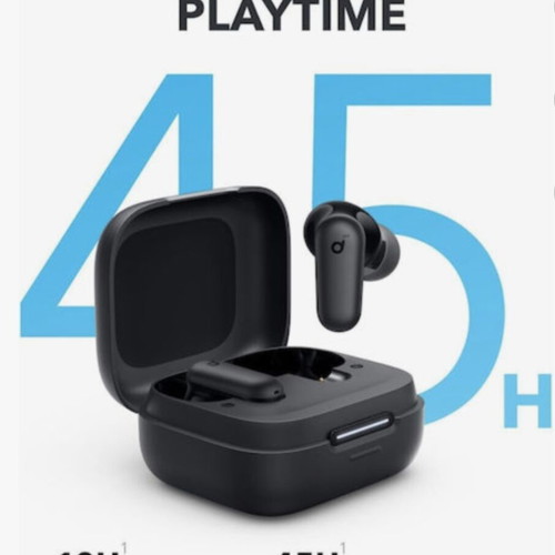 Soundcore by Anker P30i In-ear Bluetooth Handsfree Earbuds like new, sweat resistant, black