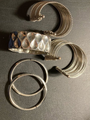 Bracelets like new, all together