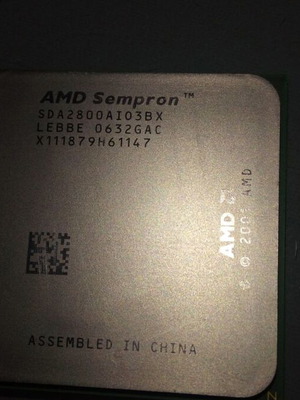 AMD Sempron 2800+ processor like new, Socket 754, retro PC