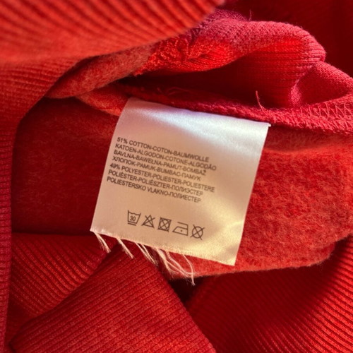 NYC quilted pink sweatshirt new, size S