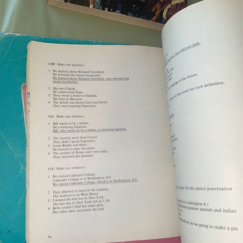 English learning books set of 4 used