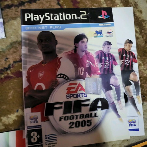 Football covers for Ps2 used with manuals, pack