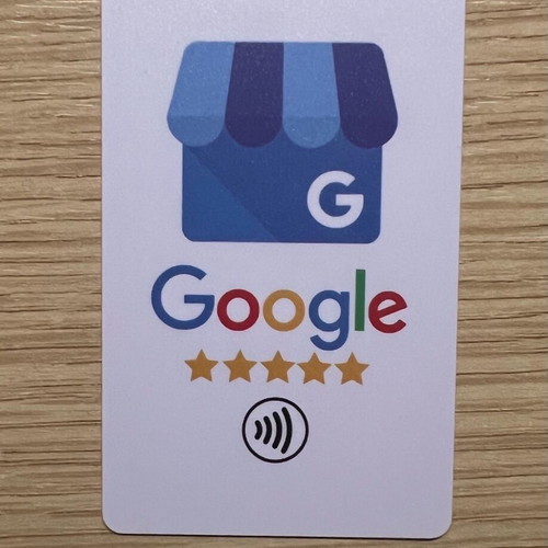 Google rating card new