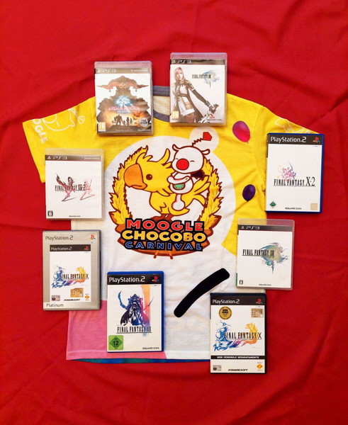 Final Fantasy XV Moogle Chocobo Carnival T-shirt