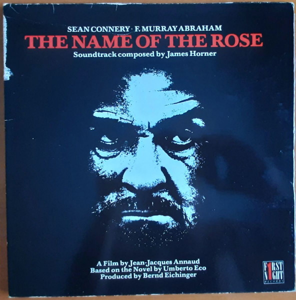 JAMES HORNER ~ THE NAME OF THE ROSE (1987, Music-Box, SAMPLE PROMO αυθεντική έκδοση) SEAN CONNERY