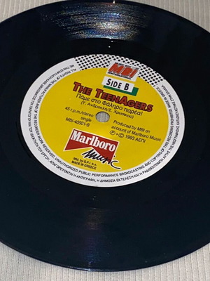 Φσσσστ Μποινγκ! σπάνιο σινγκλάκι 45 στροφών used, the Teenagers, Πλέσσας