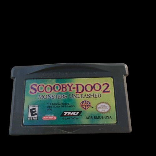 Scooby Doo 2 Monsters Unleashed Game Boy Advance game used