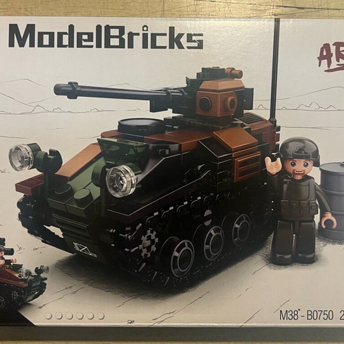 Sluban ModelBricks 2in1 Tank Construction Blocks 245 Pieces new